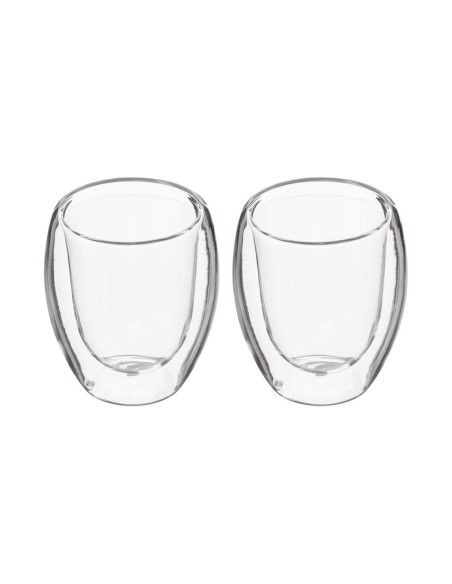 Piece Coffee Cup Set Secret de Gourmet Crystal Transparent (7 cl) | Tienda24 Tienda24.eu