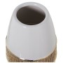 Vase Alexandra House Living Blanc Doré Céramique Brillant 14 x 14 x 30 cm de Alexandra House Living, Vases - Réf : D1621177, ...