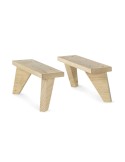 Pie Astigarraga Dinamic Naturale Pino (13,5 x 9 x 31 cm) da Astigarraga, Gambe per mobili - Ref: S7908555, Precio: 21,30 €, D...