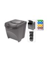 Poubelle recyclage Sortibox Noir (3 x 25 l) | Tienda24 Tienda24.eu