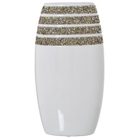 Vase Alexandra House Living Blanc Céramique 13 x 18 x 33 cm de Alexandra House Living, Vases - Réf : D1621181, Prix : 31,42 €...