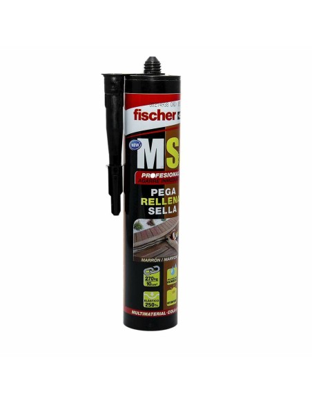 Sellador/Adhesivo Fischer Ms Marrón 290 ml | Tienda24 Tienda24.eu