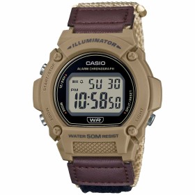 Relógio masculino Casio Illuminator W-219HB-5A Cinzento (Ø 47 mm) de Casio, Relógios com braselete - Ref: S72103845, Preço: 6...