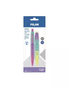 Crayon Bic Shine Silver Blanc Argenté (12 Pièces) | Tienda24 Tienda24.eu