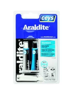 Adhésif instantané Ceys Araldite Métal 2 Pièces 1 Pièce | Tienda24 Tienda24.eu