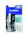 Instant Adhesive Ceys Araldite Metal 2 Pieces 1 Piece | Tienda24 Tienda24.eu