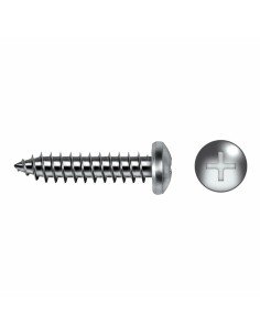 Box of screws CELO 4,8 x 50 mm Metal plate screw 250 Units Galvanised countersunk | Tienda24 Tienda24.eu