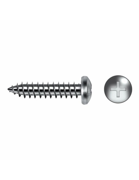 Box of screws CELO 3,9 x 16 mm Metal plate screw 500 Units Galvanised | Tienda24 Tienda24.eu