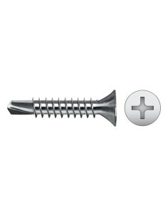 Screw kit CELO 5 x 50 mm 50 mm Galvanised countersunk (200 Units) | Tienda24 Tienda24.eu