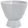 Jarrón Alexandra House Living Blanco Cerámica 22 x 20 cm de Alexandra House Living, Jarrones - Ref: D1621209, Precio: 22,94 €...