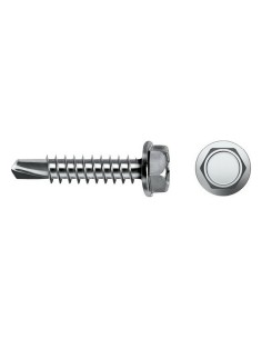 Self-tapping screw CELO 5,5 x 19 mm Metal plate screw 500 Units Galvanised | Tienda24 Tienda24.eu