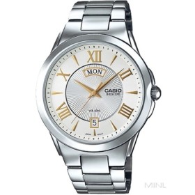 Montre Homme Casio BESIDE Argenté (Ø 41 mm) de Casio, Montres bracelet - Réf : S72104284, Prix : 102,47 €, Remise : %