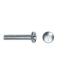 Box of screws CELO M4 x 8 mm Metric screw thread 500 Units Galvanised | Tienda24 Tienda24.eu