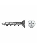 Box of screws CELO 3,5 x 19 mm Metal plate screw 500 Units Galvanised countersunk | Tienda24 Tienda24.eu