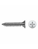 Box of screws CELO 4,8 x 50 mm Metal plate screw 250 Units Galvanised countersunk | Tienda24 Tienda24.eu