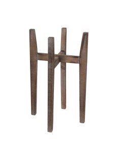 Flower Pot Stand Alexandra House Living Brown Paolownia wood 18 x 79 x 89 cm | Tienda24 Tienda24.eu