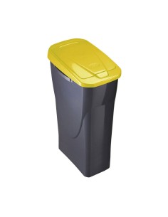 Papelera Negro/Azul Polipropileno (15 L) | Tienda24 Tienda24.eu