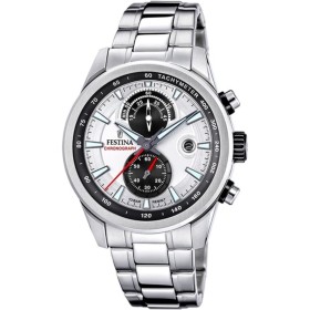 Montre Homme Festina F20694/1 Argenté de Festina, Montres bracelet - Réf : S72104386, Prix : 154,89 €, Remise : %