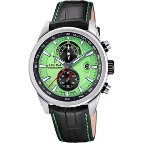 Men's Watch Festina F20695/3 Black Green by Festina, Wrist Watches - Ref: S72104392, Price: 145,85 €, Discount: %