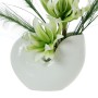 Vase Alexandra House Living White Ceramic 17 x 8 x 13 cm by Alexandra House Living, Vases - Ref: D1621241, Price: 16,38 €, Di...