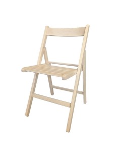 Silla Plegable Beige Madera de haya (79 x 42,5 x 47,5 cm) de BigBuy Home, Sillas - Ref: S7909431, Precio: €28.94, Descuento: %