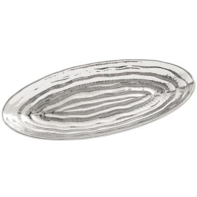 Centerpiece Alexandra House Living Silver Ceramic 6 x 41 x 18 cm by Alexandra House Living, Ornaments - Ref: D1621280, Price:...