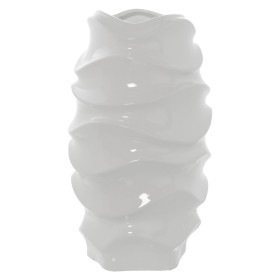 Vase Alexandra House Living Blanc Céramique Brillant 19 x 20 x 38 cm de Alexandra House Living, Vases - Réf : D1621303, Prix ...