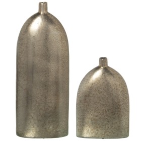 Ensemble de 2 Vases Alexandra House Living Argenté Céramique 16 x 19 x 51 cm (2 Pièces) de Alexandra House Living, Vases - Ré...