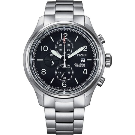 Reloj Hombre Citizen SUPER TITANIO 0810 ECO DRIVE Blanco Negro Plateado (Ø 44 mm) de Citizen, Relojes de pulsera - Ref: S7210...