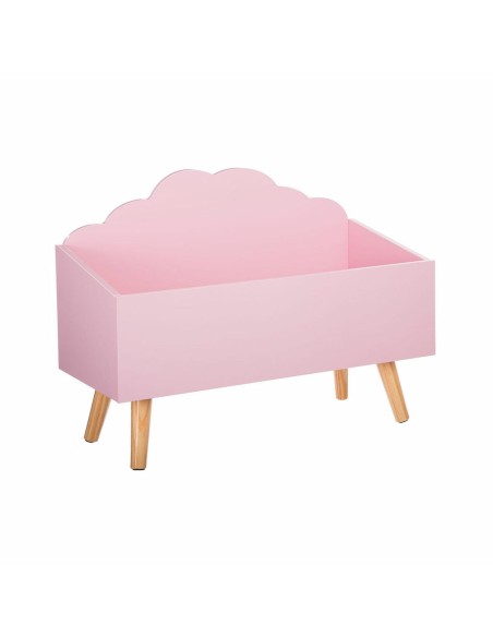 Chest 5five Clouds Children's Pink MDF Wood (58 x 28 x 45,5 cm) | Tienda24 Tienda24.eu