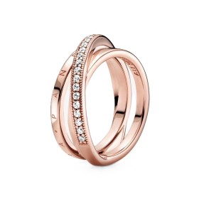 Anel feminino Pandora CROSSOVER PAVE TRIPLE BAND - RING - SIZE 54 de Pandora, Anéis - Ref: S72105778, Preço: 114,51 €, Descon...