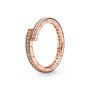 Anillo Mujer Pandora SPARKLING OVERLAPPING - RING - SIZE 54 de Pandora, Anillos - Ref: S72105782, Precio: 86,72 €, Descuento: %