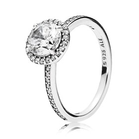 Anello Donna Pandora SILVER - RING WITH CLEAR CUBIC ZIRCONIA - SIZE 50 di Pandora, Anelli - Rif: S72105832, Prezzo: 79,22 €, ...