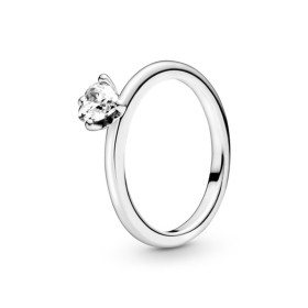 Anel feminino Pandora CLEAR HEART SOLITAIRE - RING - SIZE 48 de Pandora, Anéis - Ref: S72105859, Preço: 58,76 €, Desconto: %