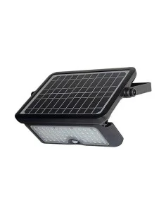 Applique Murale EDM Capteur de Mouvement Solaire 6 W Noir (6500 K) | Tienda24 Tienda24.eu