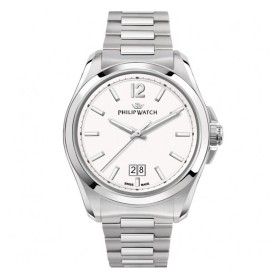 Montre Homme Philip Watch AMALFI Blanc Argenté (Ø 43 mm) de Philip Watch, Montres bracelet - Réf : S72105977, Prix : 288,65 €...