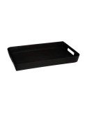 Serving Platter 5five Black Melamin (45 x 30 cm) | Tienda24 Tienda24.eu