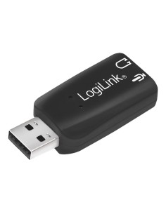 USB C to Jack 3.5 mm Adapter LogiLink by LogiLink, External sound cards - Ref: S7910348, Price: 17,30 €, Discount: %