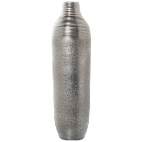 Floor vase Alexandra House Living Silver Ceramic 21 x 22 x 76 cm by Alexandra House Living, Vases - Ref: D1621387, Price: 101...