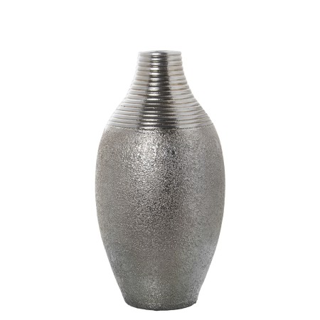 Vase Alexandra House Living Silver Ceramic 26 x 27 x 49 cm by Alexandra House Living, Vases - Ref: D1621388, Price: 80,57 €, ...