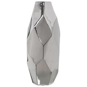 Vase Alexandra House Living Silver Ceramic 19 x 18 x 42 cm by Alexandra House Living, Vases - Ref: D1621397, Price: 81,02 €, ...