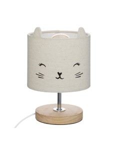 Lampe de bureau Home ESPRIT Cuivre Doré Argenté Métal Fer 9 x 9 x 21 cm (3 Unités) | Tienda24 Tienda24.eu