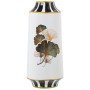 Vaso Alexandra House Living Branco Preto Cerâmica Bloemen 15 x 15 x 30 cm de Alexandra House Living, Jarrões - Ref: D1621415,...