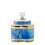 Potiche Alexandra House Living Bleu Blanc Doré Céramique 18 x 20 cm de Alexandra House Living, Vases - Réf : D1621418, Prix :...