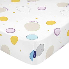 Lençol de baixo ajustável HappyFriday LE PETIT PRINCE Multicolor 15 x 2 x 38 cm 70 x 140 x 14 cm de HappyFriday, Lençóis e ca...