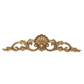 Guirnalda Romimex Dorado Resina 4 x 15 x 69 cm de Romimex, Frontones decorativos - Ref: D1617823, Precio: 48,27 €, Descuento: %