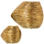 Set von 2 Vasen Alexandra House Living Gold aus Keramik 34 x 17 x 29 + 22 x 11,5 x 19 cm von Alexandra House Living, Vasen - ...