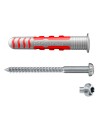 Wall plugs and screws Fischer DuoSeal 557728 S A2 Waterproofs Ø 8 x 48 mm | Tienda24 Tienda24.eu