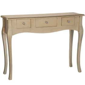 Console Alexandra House Living Champagne Bois 105 x 80 x 33 cm de Alexandra House Living, Tables - Réf : D1624319, Prix : 286...