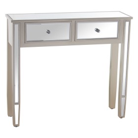 Console Alexandra House Living Champagne Wood 90 x 80 x 25 cm by Alexandra House Living, Tables - Ref: D1624337, Price: 262,5...